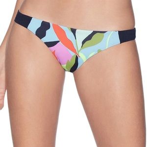 Maaji Colorful Reversible Floral Bikini Swim Bottom